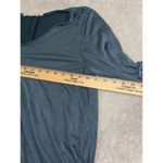 Soft Surroundings teal modal flowy long sleeve shirt Photo 5