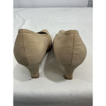 Chadwick's Womans Gold Fabric Slip On Pumps Size 6.5 M NWOT Photo 4