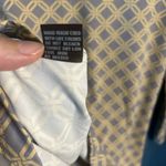 J. McLaughlin  Yellow and Gray Geometric Long Sleeve Top Photo 5