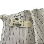 Madewell  Tiered Top in Haysboro Stripe COLOR White Wash Photo 7