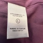 Blue Blush  Violet Purple White Floral Strapless Shorts Romper Tie Front Size L Photo 10