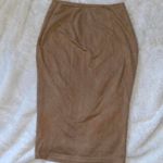 Tan Pencil Skirt Photo 0