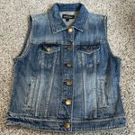 J.Crew  Indigo Denim Vest, 100% Cotton, Small, NWOT Photo 6