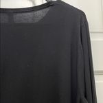J.Crew  Black Label Black Long Sleeve Stretchy Shirt - Size XL Photo 11
