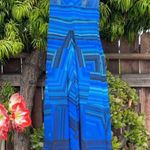 Gottex Venice Maxi Dress Cover Up NWT Sz S Blue Photo 8