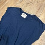 Anthropologie Velvet by Graham and Spencer for Navy Tie-Front Dress Size XS Photo 4