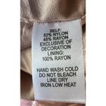 Lulus  XS Floral Embroidered Mesh Slip Midi Dress Pink Nude Lined Spaghetti Strap Photo 6