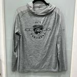 Majestic  Florida Panthers Hockey Gray NHL Pullover Hoodie Sweater Shirt Small Photo 0
