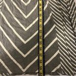cupio  Chevron Maxi Dress - Gray and Cream Photo 5