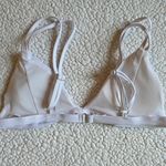 Source Unknown  Soft White Triangle Bralette Photo 2