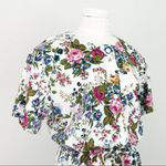 Vintage Floral Romper in White | Size M Size M Photo 8