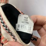 ZARA  Crop Top Women's Medium Bralette Wide Strap Woven Tapestry Fabric Boho fest Photo 7