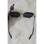 Steve Madden SMNY A  Brand Cat Eyed Sunglasses Black Photo 4