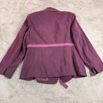 Lane Bryant NWT  Women's Purple Blazer Jacket Size 18‎ Career Business Office Photo 5