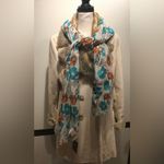 New York & Co. Beige Suede Like and Faux Fur Collar Pea Coat Photo 8