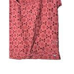 American Eagle Cut Out Flower Eyelet Lace Crop Top Size XS Photo 1