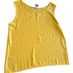 Yellow Sleeveless Women's Top Size M Photo 1