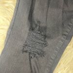American Eagle super super stretch jegging distressed black denim sz 4 regular Photo 1