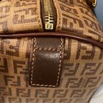 Fendi Brown Monogram Boston Bag Photo 8