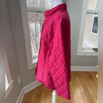 Van Heusen  Red Quilted Fleece Lined Lightweight Jacket Fisherman Aesthetic Small Photo 2