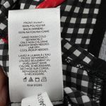 EXPRESS Women's Portofino Shirt Small Sleeveless Floral Black 3/4 Button Sheer Photo 5