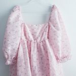 Altar'd State  Chiffon Lined Stephanie Floral Eyelet Mini Dress Photo 2