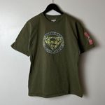 2014 Superman Hall of Heroes Dale Jr T Shirt Green Medium M Graphic Tee Photo 9