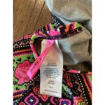 Betsey Johnson  faux wrap cut out geo print Swimsuit one piece Multi Monokini S Photo 5