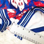 Jealous Tomato Blue Red Kaleidoscope Shorts Small Photo 3