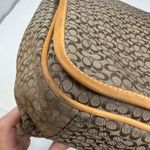 Coach  Signature‎ Canvas Leather Diaper Messenger Bag Brown F77004 Photo 14