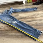 Paige Verdugo Ankle Skinny Jeans Size 31 Medium Wash Distressed Knees Photo 12