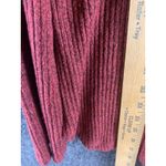 Sonoma  Women’s Sweater Cowl Neck Ribbed Top Shirt SO SOFT Stretch Red Size L $36 Photo 4