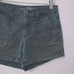 Universal Threads Universal Thread green high rise midi jean shorts Photo 2