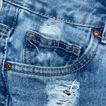 Refuge Blue Boyfriend Distressed Jeans Photo 5