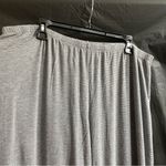 Ralph Lauren Lauren  2X Women's Gray Striped Wide-Leg Lounge Pants Comfy Relaxed Photo 1