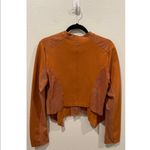 Guess Asymmetrical Zipper Brown Blazer Photo 1