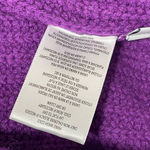 RE/DONE NWT  Boatneck Pullover‎ Sweater Size SMALL Purple REDONE 100% Wool Photo 9