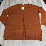 a.n.a A new Apparel Organe V-Neck Long Sleeve Oversize Sweater; Large Women’s Photo 1