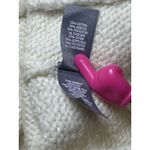 Aerie Women’s ISLE Oversized CozyUp Sweater CREAM MULTICOLOR Size MEDIUM Photo 5