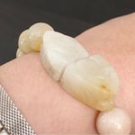 Handmade  Pi Xiu Moonstone Natural Gemstone Lucky Bracelet One Size Photo 8