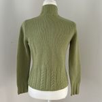 Eagle’s Eye Pale Green Lambswool Cardigan Sweater sz S Photo 6