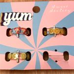 Hot Topic Resin Fruit Rings Set - Size 7 Photo 2