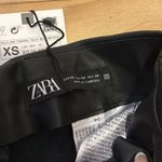 ZARA  Faux Leather Scrunched Skirt Photo 1