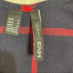 MNG Women’s Plaid Scoop Back Shift Dress Blue Photo 8