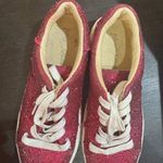 Betsey Johnson Pink Sparkle Sneakers Photo 0