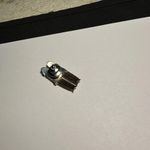 Two Sisters Mima & Oly with Hearts Brooch Pin Tri tone Metal Photo 7