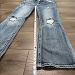 Miss Me  30” Low Rise Boot Cut Distressed Stretch Blue Jeans Size 28 Photo 11