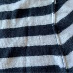 BCBGMAXAZRIA BCBGMAXAZIRA black and white stripe v neck sweater size large Photo 9