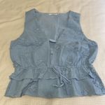 Tularosa RACHEL TOP IN LIGHT BLUE XS Sold Out Photo 2