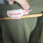 Showpo  olive green deep v bell sleeves dress Photo 7